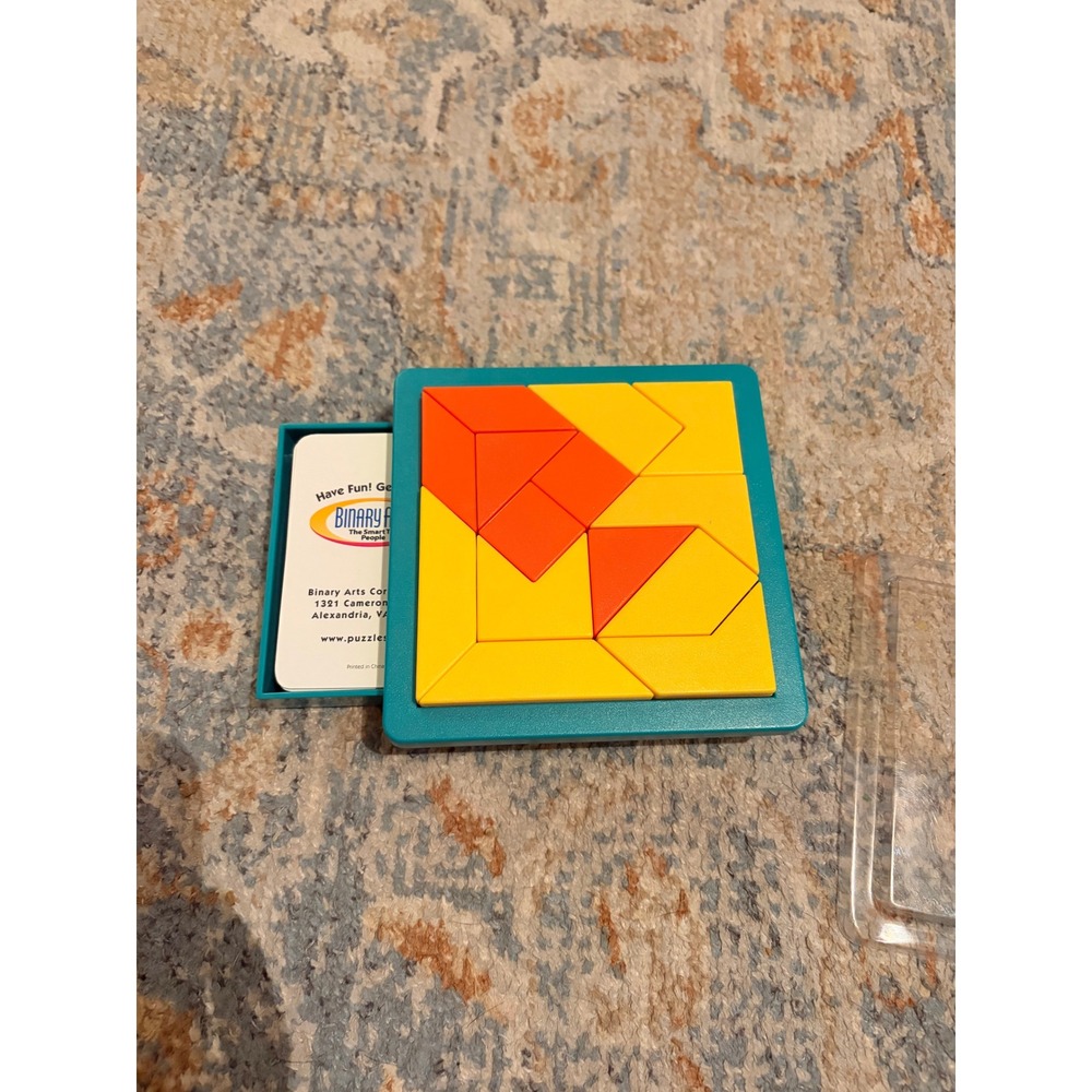 ThinkFun Shape By Shape Creative Pattern Puzzle Game for Kids & Adults - Picture 2 of 4